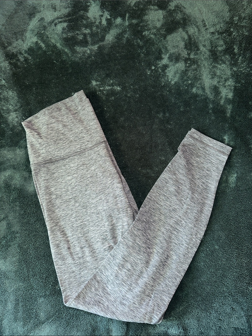 Lululemon Wunder Train High-Rise Tight 25" Heathered Grey - Size 10